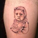 Fedez e il tatuaggio della figlia Vittoria