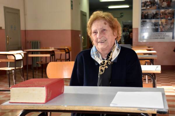 A 90 anni tra i banchi della maturità 2023