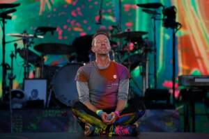 I Coldplay in concerto a Manchester