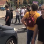 Roma, manifestazione in solidarietà agli occupanti della ex scuola Sibilla Aleramo
