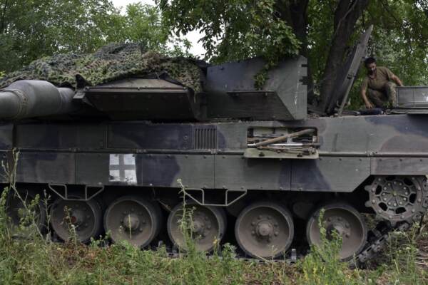 Soldati ucraini in azione nella regione di Zaporizhzhya, Ucraina