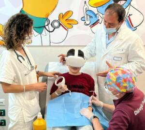 Sanità, al Gemelli realtà virtuale immersiva in aiuto dei piccoli pazienti