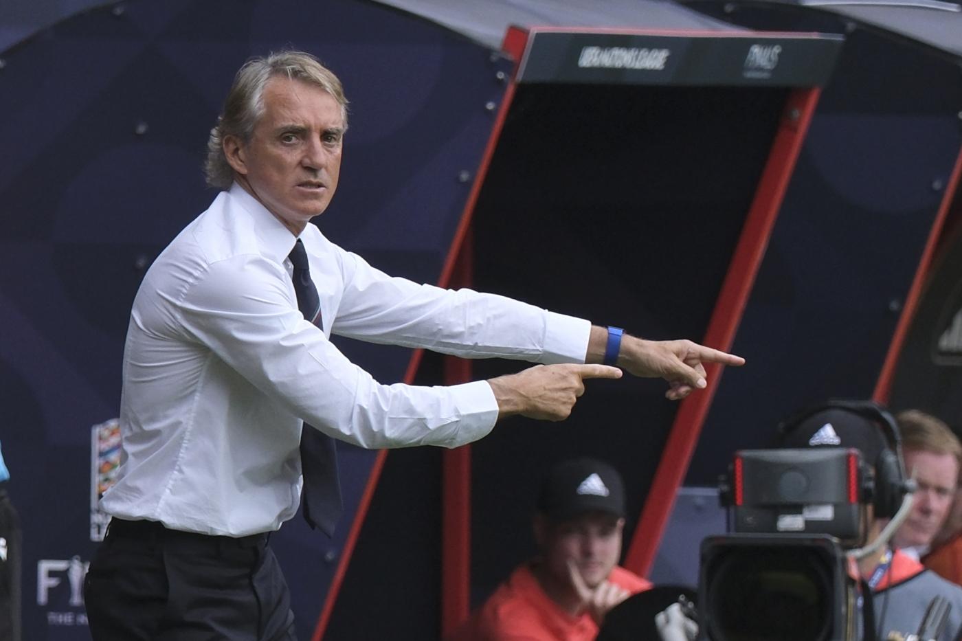 Calcio, Mancini sugli spalti per finali giovanili