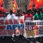 Roma, corteo sindacati di base: 5mila in piazza