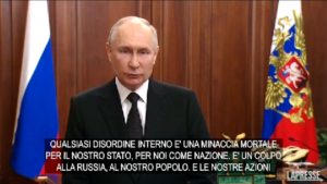 Russia, Putin: “Difenderemo popolo e Stato da ogni tradimento interno”