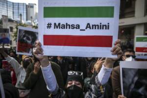 Europa, protesta contro il regime iraniano