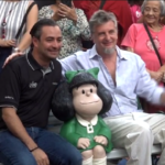 Venezuela, svelata la statua di Mafalda