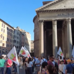 Dl lavoro, Verdi e Sinistra Italiana in piazza contro il governo