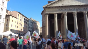 Dl lavoro, Verdi e Sinistra Italiana in piazza contro il governo