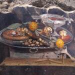 Pompei, scoperta in affresco un’antenata della pizza