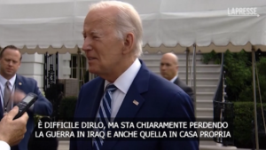 Usa, ancora una gaffe per Biden: “Putin sta perdendo la guerra in Iraq”