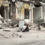 Ucraina, le immagini del raid russo sul ristorante di Kramatorsk