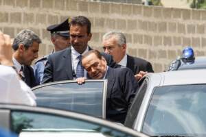 Berlusconi in Tribunale a Bari per processo escort