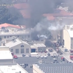 Usa, incendio negli studi della Warner Bros a Burbank