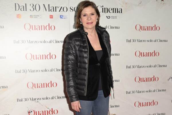 Red carpet a Roma del film di Walter Veltroni Quando