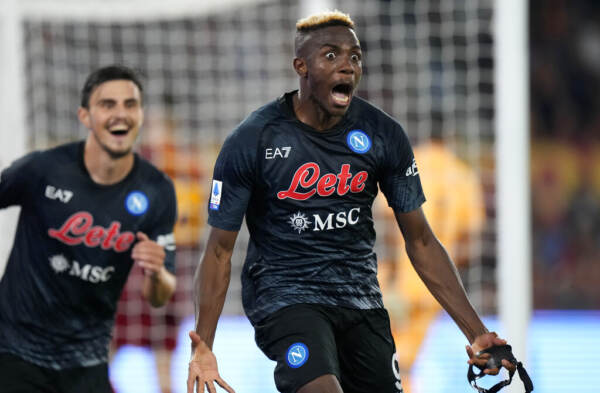 Napoli, Osimhen punta in alto: “Ora la Champions”