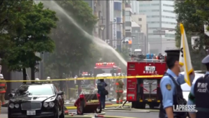 Tokyo, esplosione in un edifico: feriti