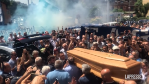 Vincenzo D’Amico, a Roma i funerali dell’ex capitano della Lazio