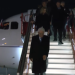 Cile, l’arrivo di Mattarella a Santiago