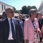 Migranti, Piantedosi e Johansson all’hotspot di Lampedusa