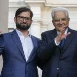 Italia-Cile, Mattarella: “Profonde relazioni amicizia, valori condivisi”