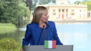 Italia-Polonia, Meloni “Profonde relazioni bilaterali”