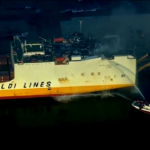 New Jersey, nave italiana in fiamme: morti due vigili del fuoco