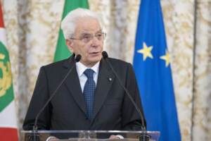 Il Presidente della Repubblica Sergio Mattarella in occasione del 249° anniversario della costituzione della Guardia di Finanza