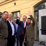 Ucraina, Zelensky incontra premier ceco Fiala a Praga