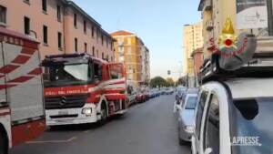 Milano, incendio in casa di riposo: 6 morti. Le immagini dei vigili del fuoco