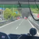 Genova, pullman prende fuoco in galleria in A12: chiusa autostrada