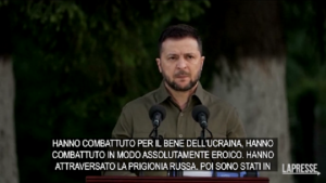 Liberi capi Azov, Zelensky ringrazia Erdogan