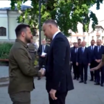 Ucraina, Zelensky incontra presidente polacco Duda a Lutsk