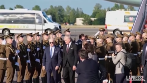 Vilnius, l’arrivo di Joe Biden per il vertice Nato