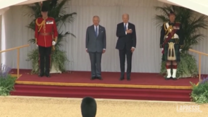 Londra, Joe Biden ricevuto da re Carlo a Windsor