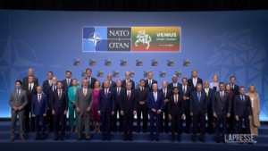 Vertice Vilnius, foto di gruppo dei leader Nato