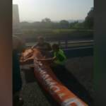 Torino, attivisti di Ultima Generazione bloccano la strada