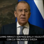 Nato, Lavrov: “Finlandia e Svezia rinunciano a vantaggi neutralità”