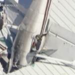 Usa, aereo ultraleggero si schianta contro un hangar in California