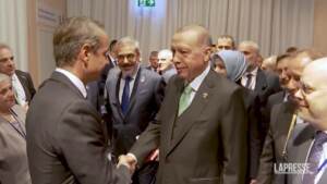Nato, Erdogan incontra leader di Grecia, Spagna e Olanda