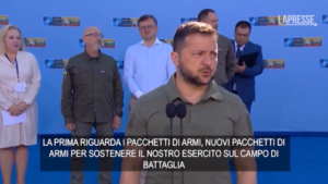 Nato, Zelensky: “Su adesione stessa lunghezza d’onda alleati”