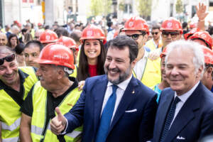 Milano, Inaugurazione della tratta della Metropolitana M4 linea Blu da Tricolore e San Babila