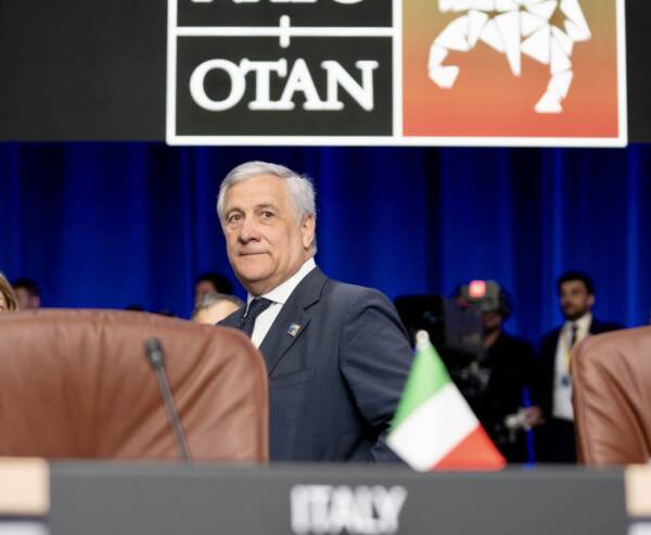 Il Presidente del Consiglio Giorgia Meloni al vertice Nato di Vilnius