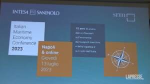 Presentato a Napoli il 10° Rapporto Annuale ‘Italian Maritime Economy’ a cura di Intesa Sanpaolo e SRM