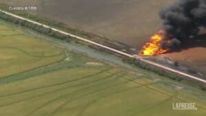 Usa, in fiamme il gasdotto della contea di Brazoria in Texas