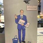 Milano, vandalizzato murale che ritrae Berlusconi