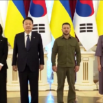 Ucraina, presidente Sud Corea in visita a sorpresa a Kiev