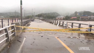 Sud Corea, almeno 7 morti per frane e inondazioni