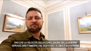 Ucraina, Zelensky: “Fine guerra dipende da sostegno globale e Kiev”