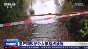 Alluvione in Cina, le immagini dei disastri provocati dal maltempo